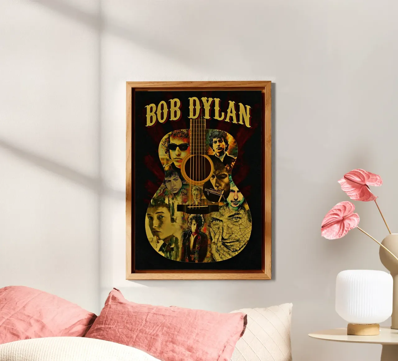 Cronache dal vivo di Bob Dylan alluminio dibond da xerico