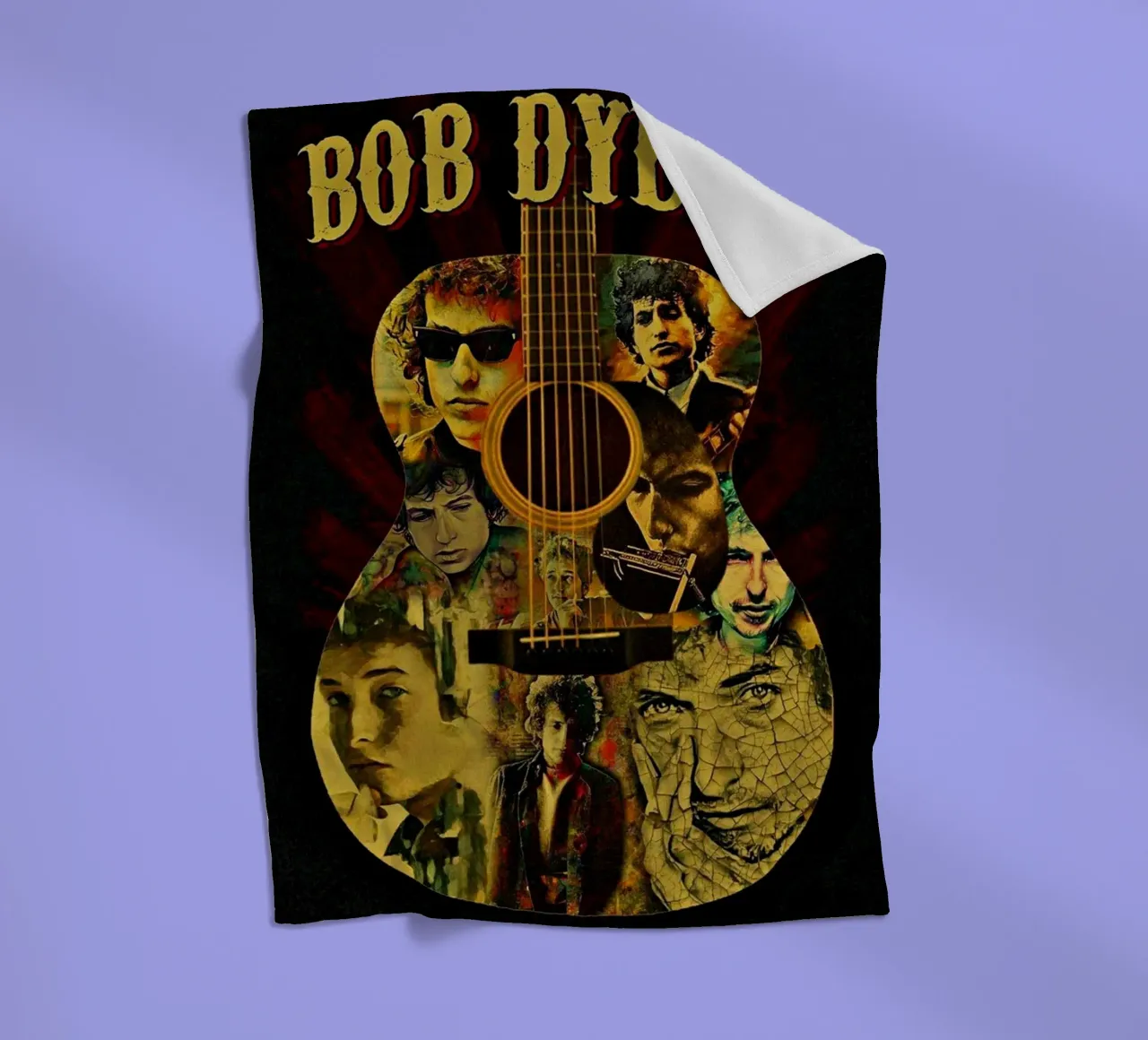 Cronache dal vivo di Bob Dylan coperta in pile da xerico