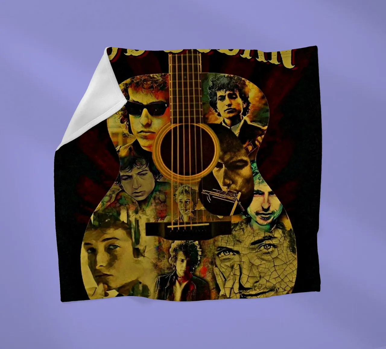 Cronache dal vivo di Bob Dylan coperta in pile da xerico