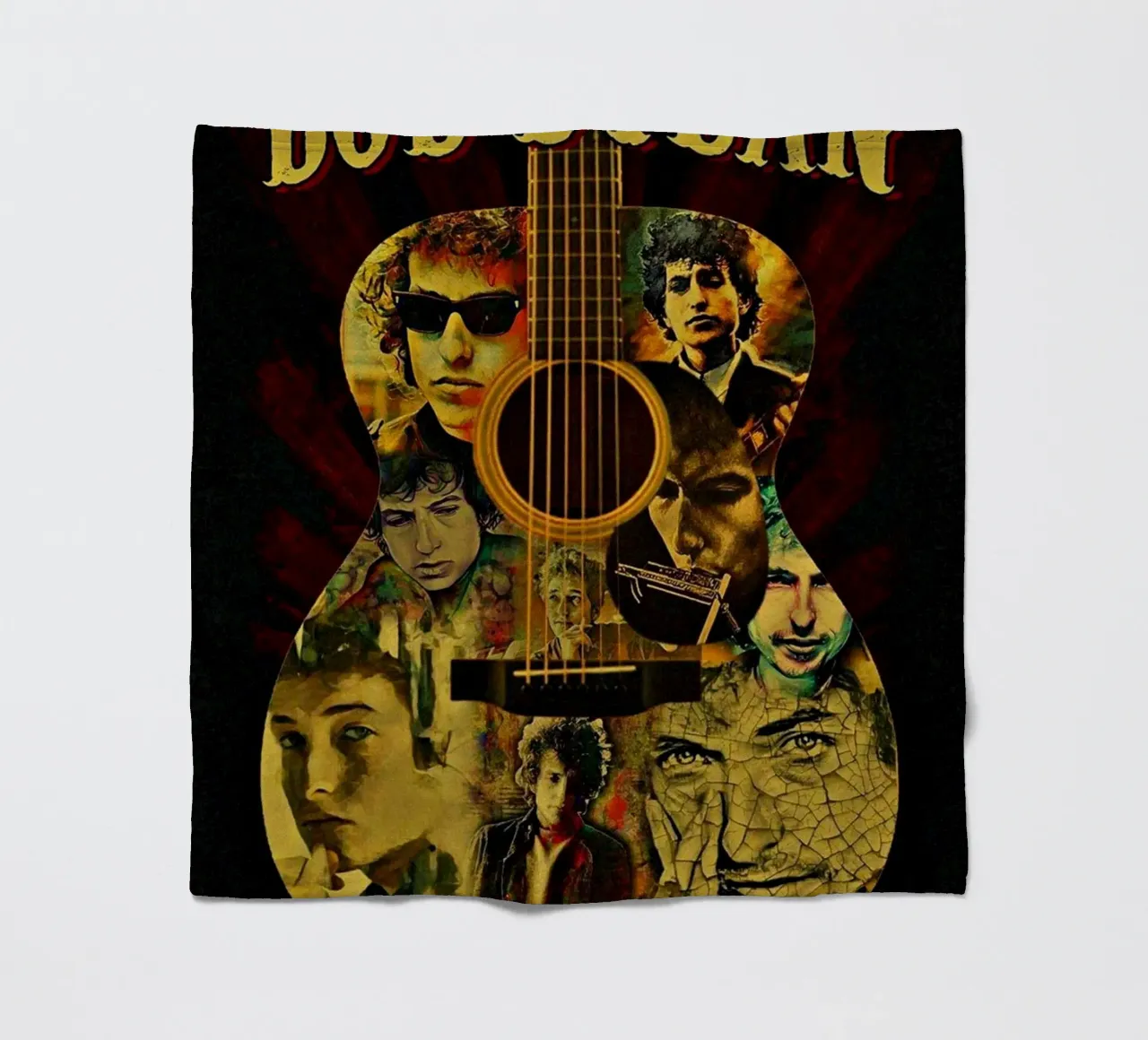 Cronache dal vivo di Bob Dylan coperta in pile da xerico