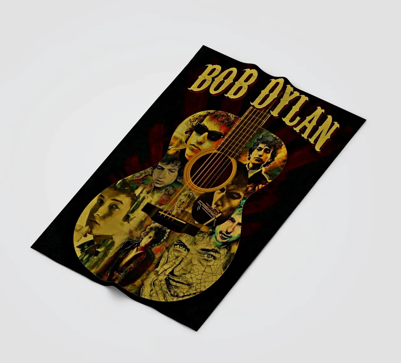 Cronache dal vivo di Bob Dylan coperta in pile da xerico