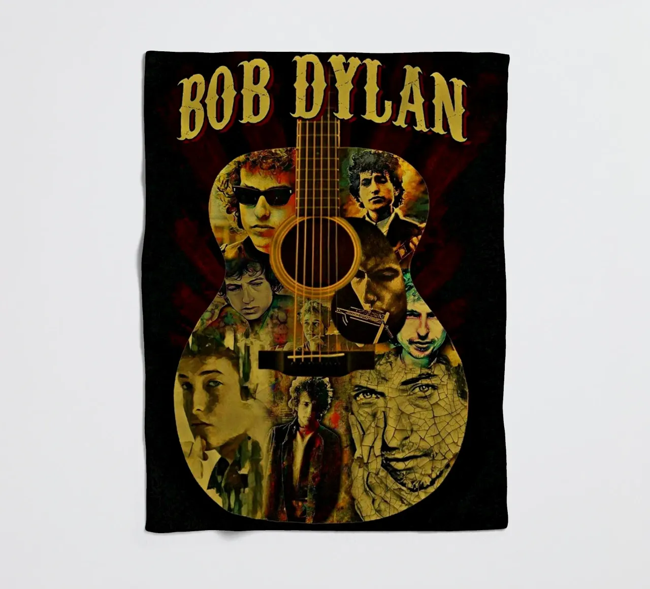 Cronache dal vivo di Bob Dylan coperta in pile da xerico