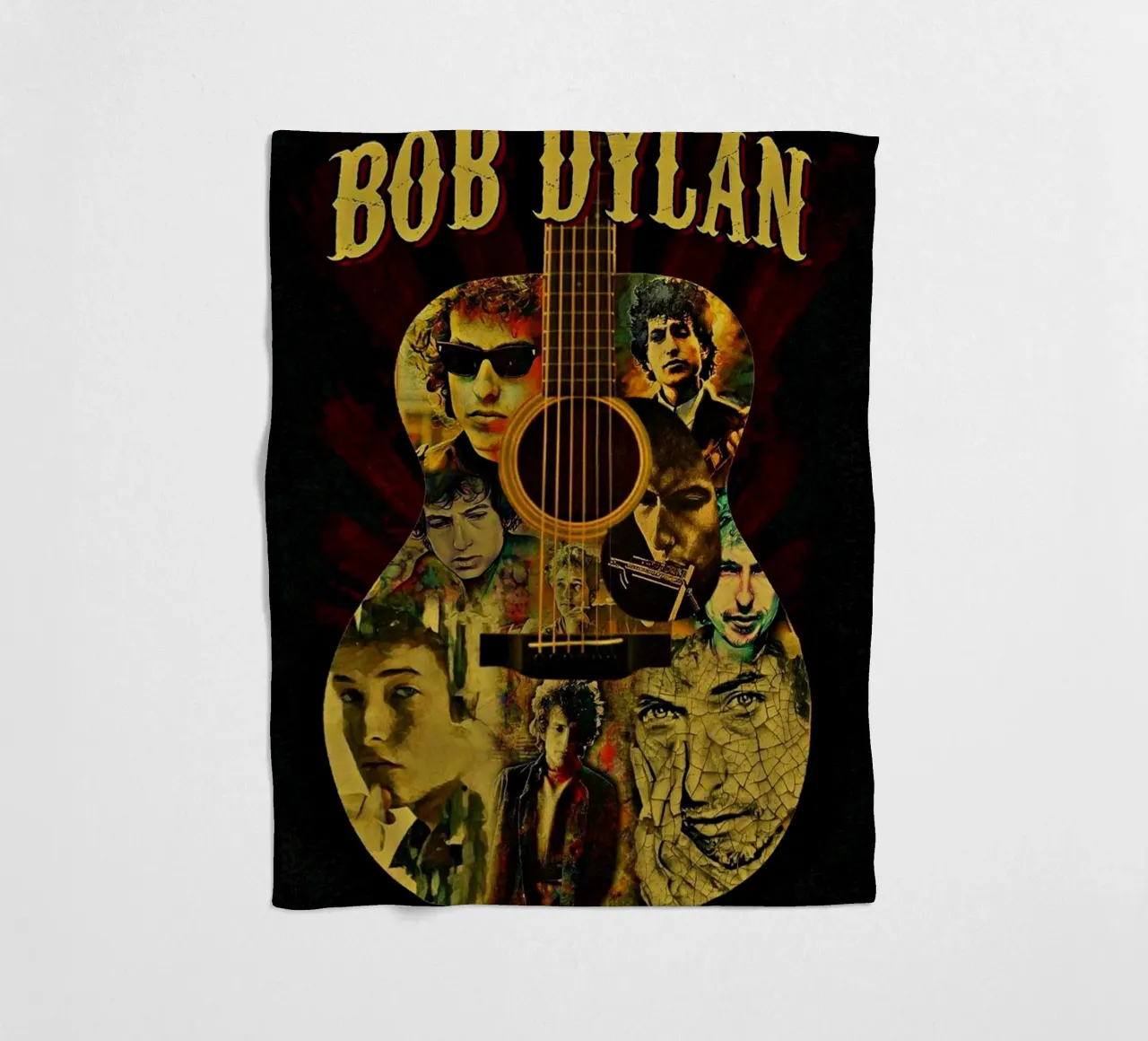 Cronache dal vivo di Bob Dylan coperta in pile da xerico