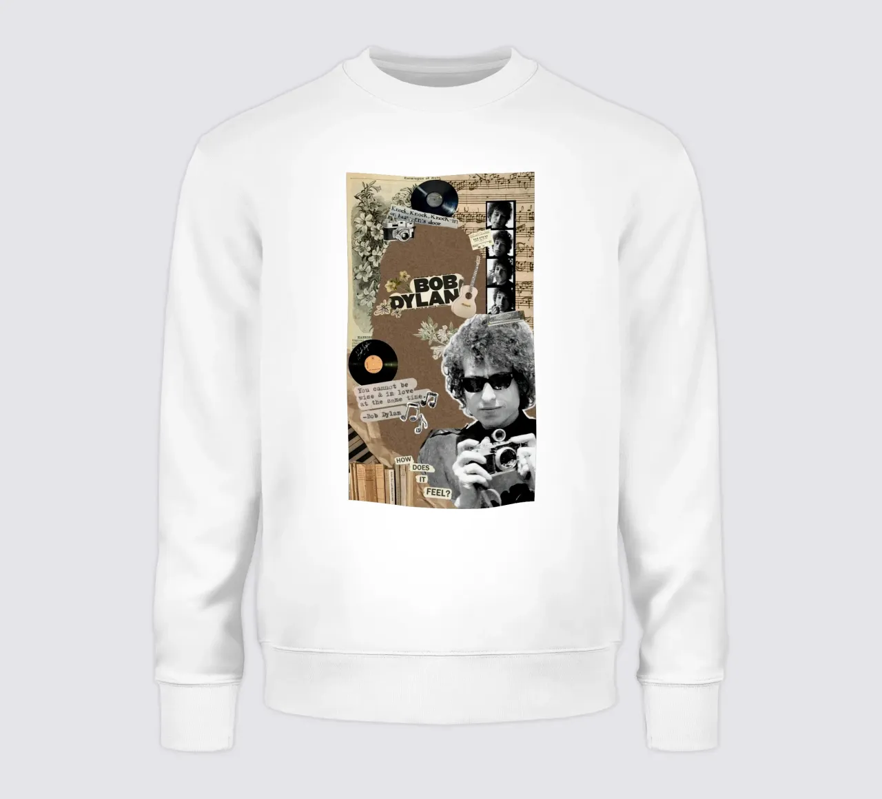 Una noche íntima con Bob Dylan sudadera de xerico