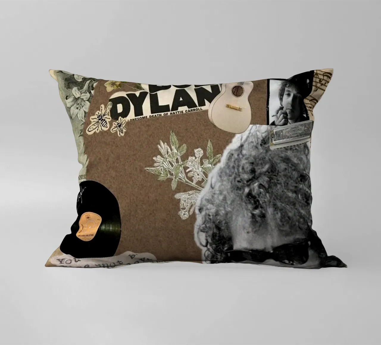 Una notte intima con Bob Dylan cuscino da xerico