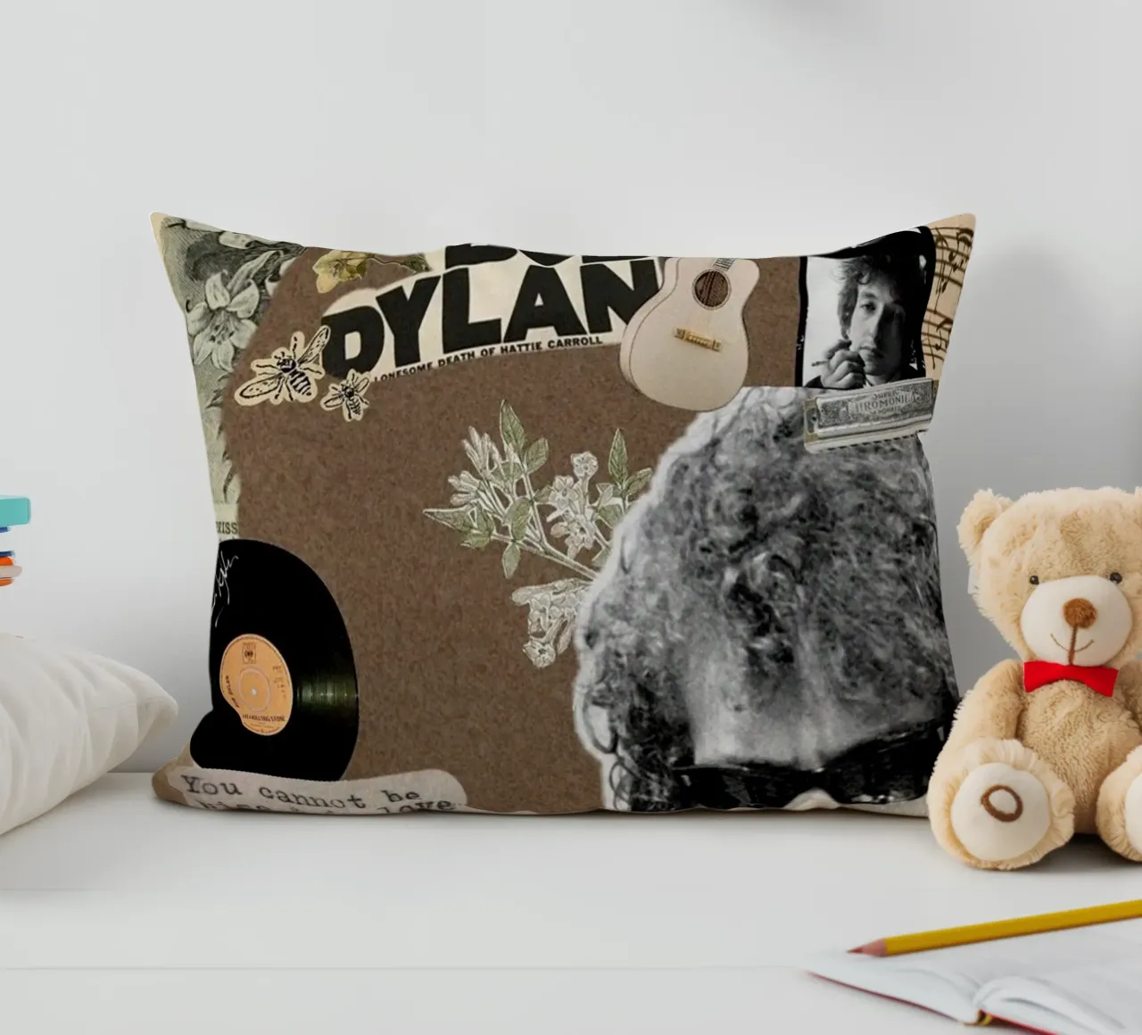 Una notte intima con Bob Dylan cuscino da xerico