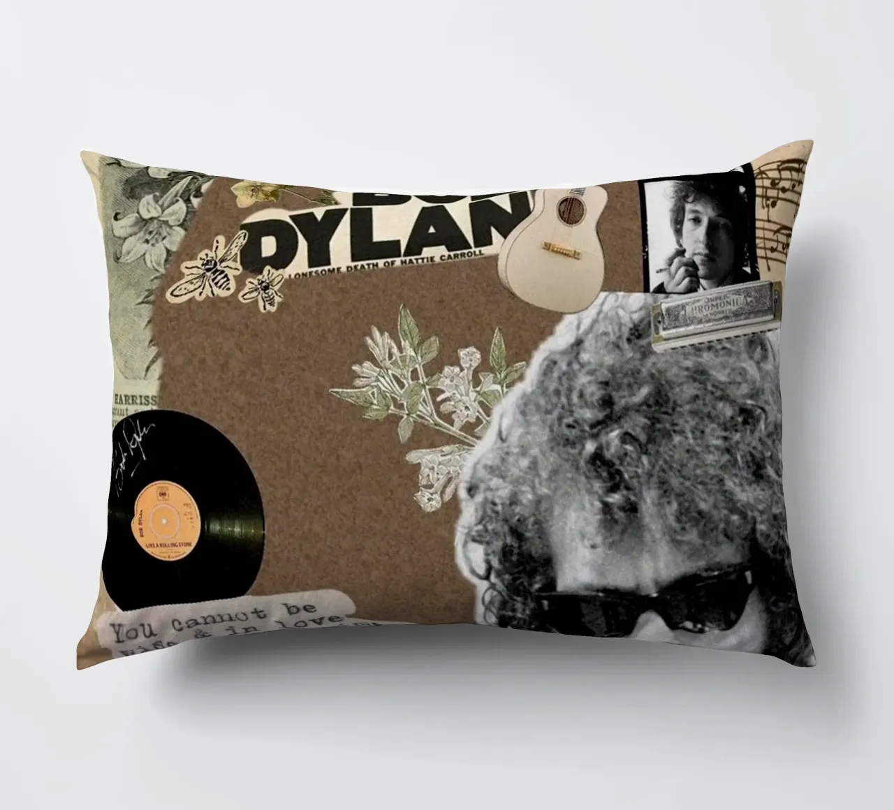 Una notte intima con Bob Dylan cuscino da xerico