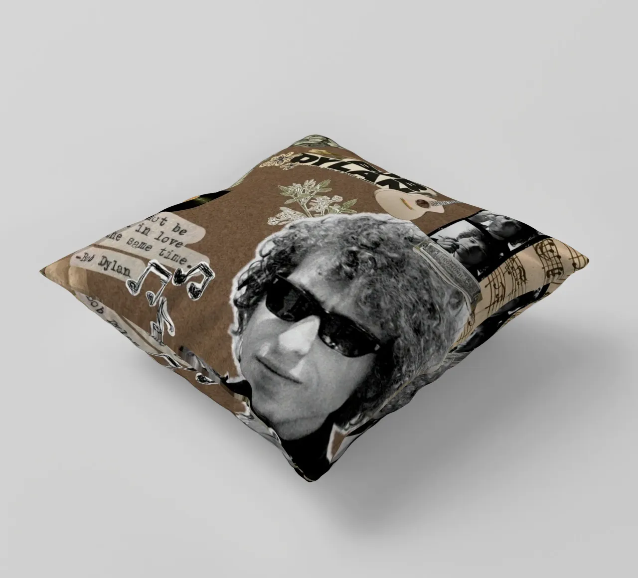 Una notte intima con Bob Dylan cuscino da xerico