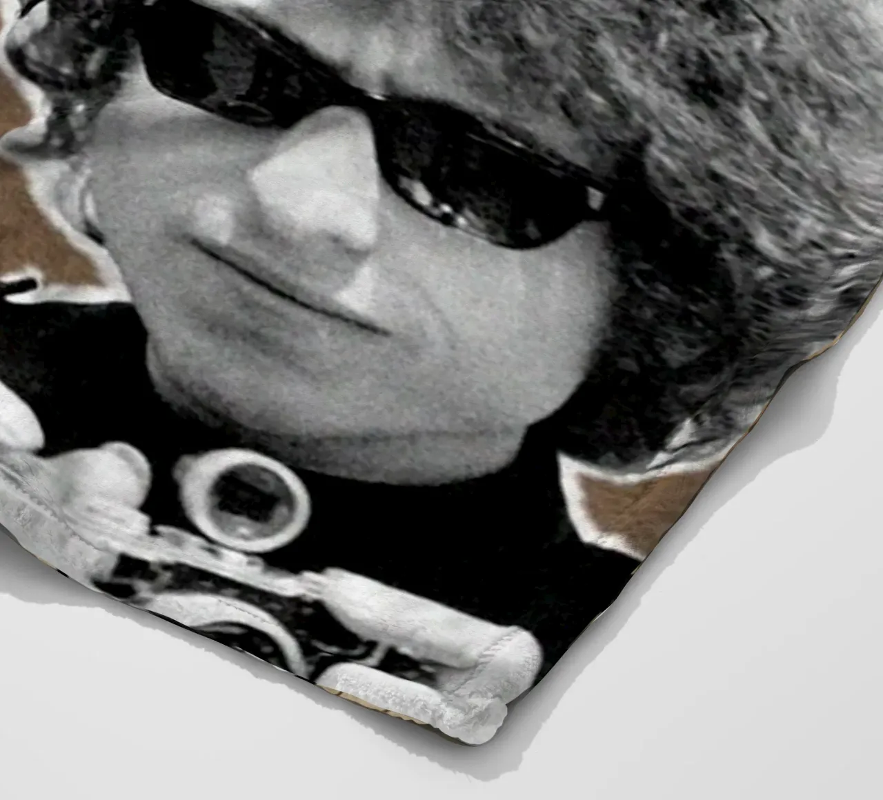 Una notte intima con Bob Dylan coperta in pile da xerico