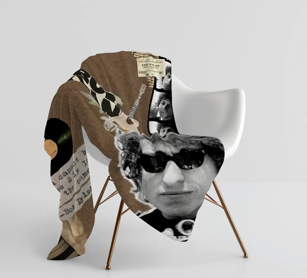 Una notte intima con Bob Dylan coperta in pile da xerico