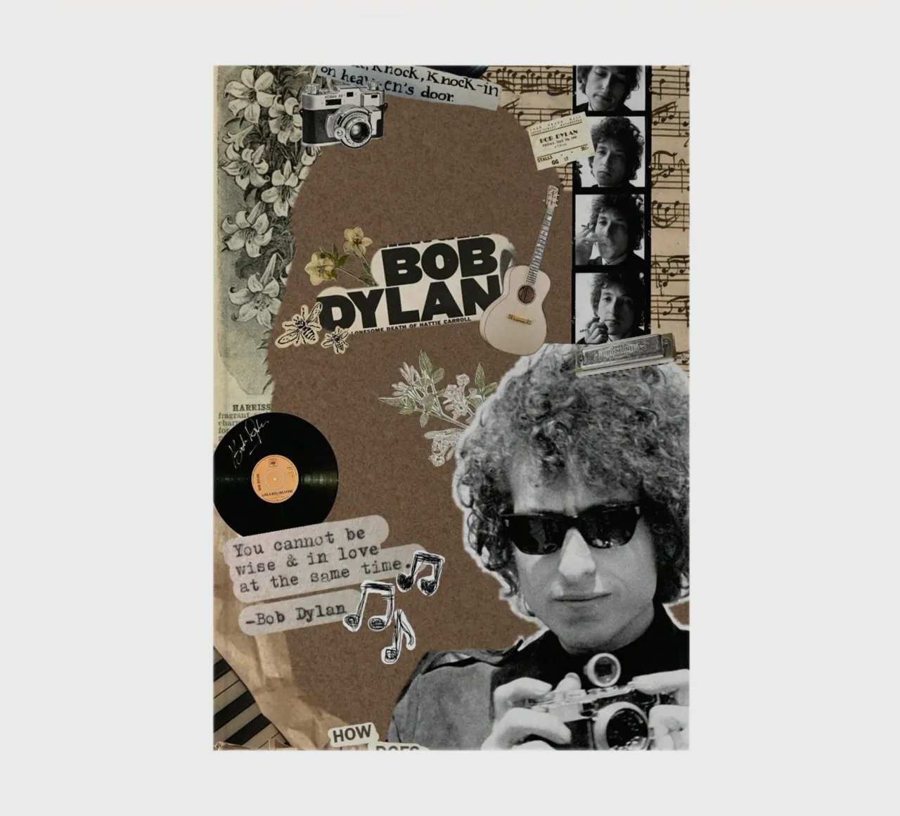 An Intimate Night With Bob Dylan notebook by xerico