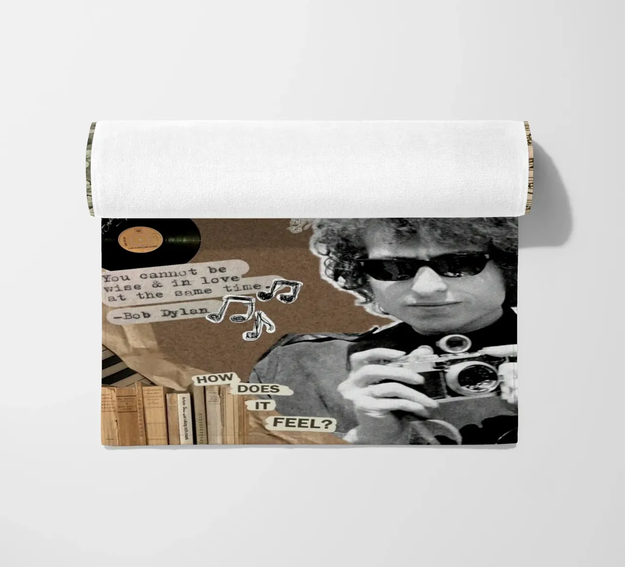 Una notte intima con Bob Dylan telo mare da xerico