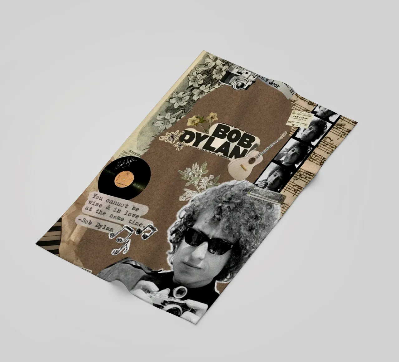 Una notte intima con Bob Dylan telo mare da xerico