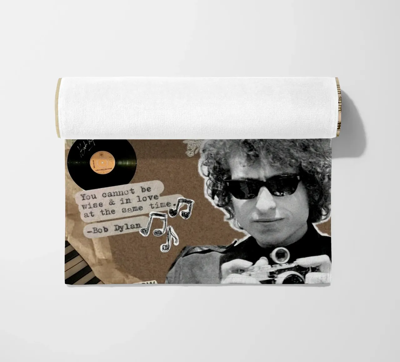 Una notte intima con Bob Dylan telo mare da xerico