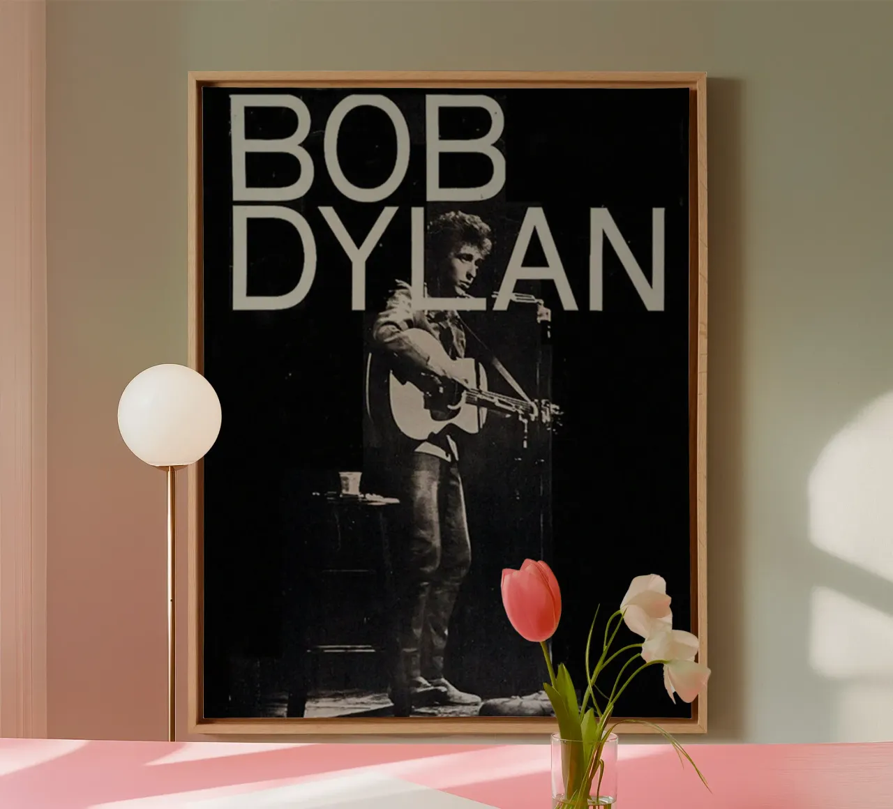 Live echo's van Dylan canvas met Baklijst van xerico