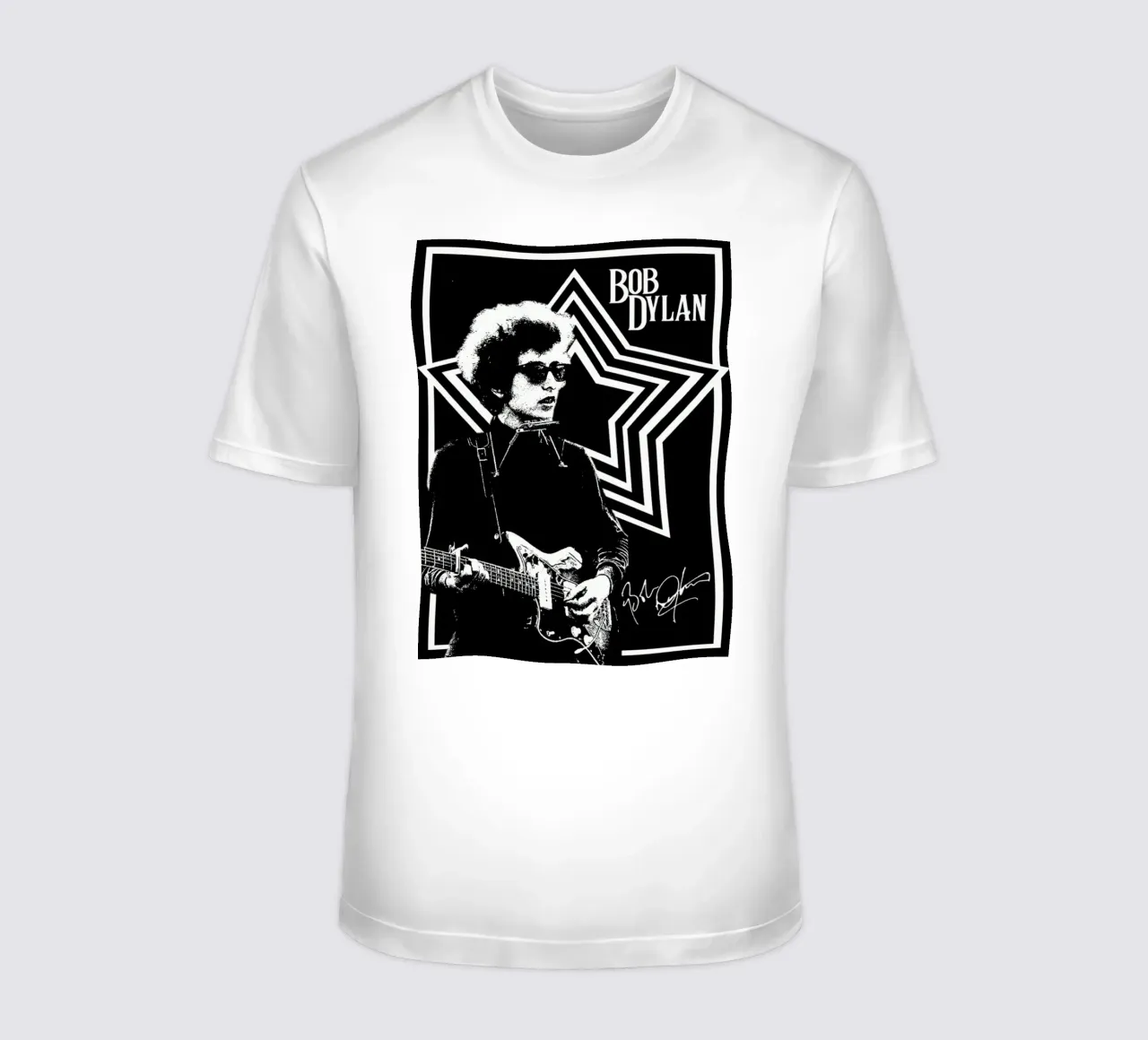 Una notte con Bob Dylan t-shirt da xerico