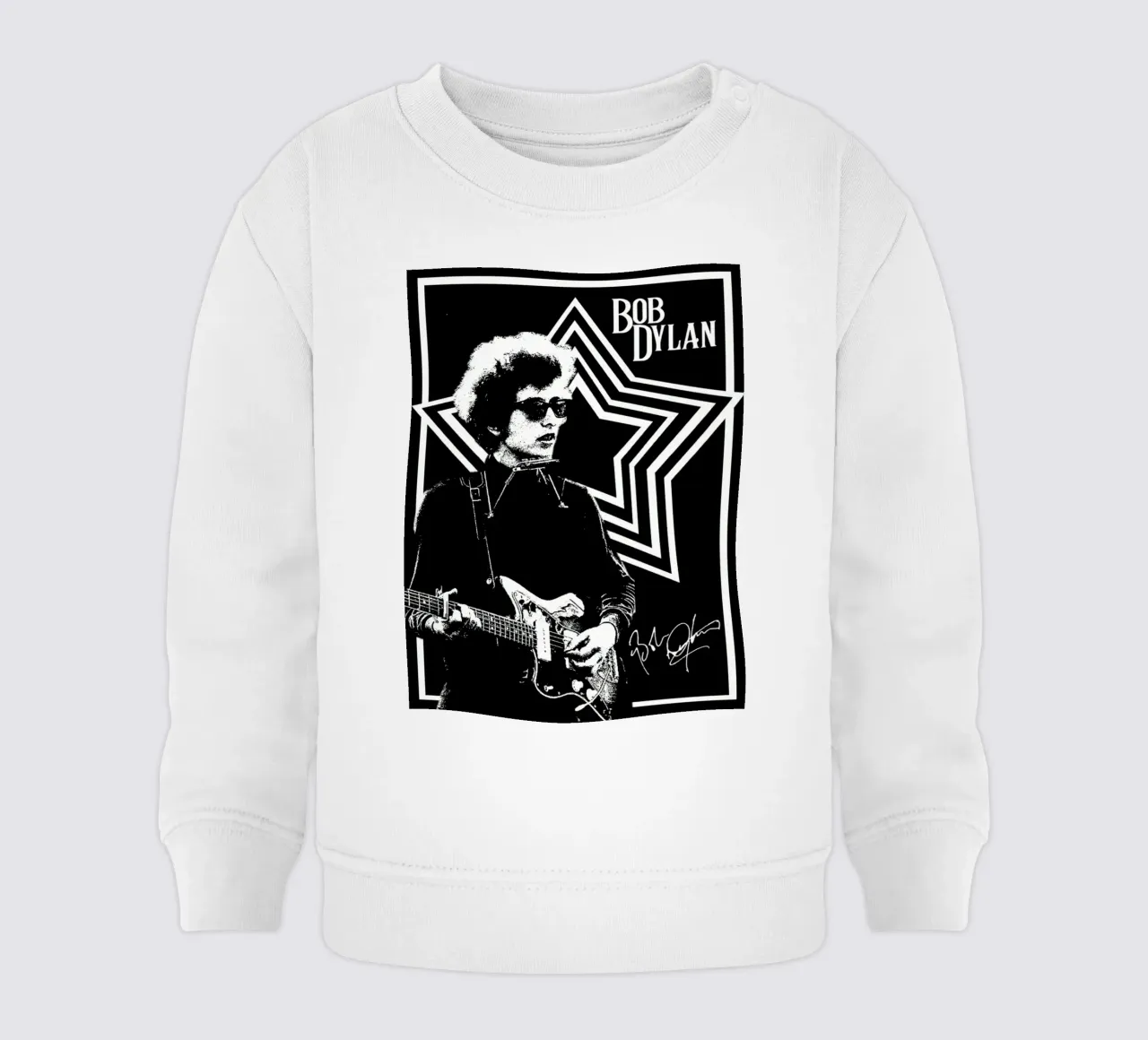 Una notte con Bob Dylan felpa neonato da xerico