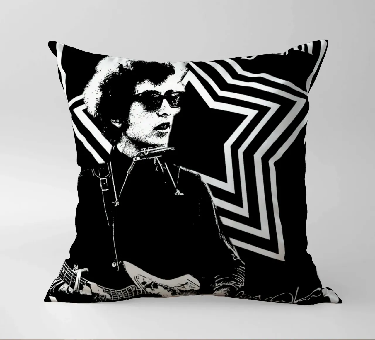 Una notte con Bob Dylan cuscino da xerico