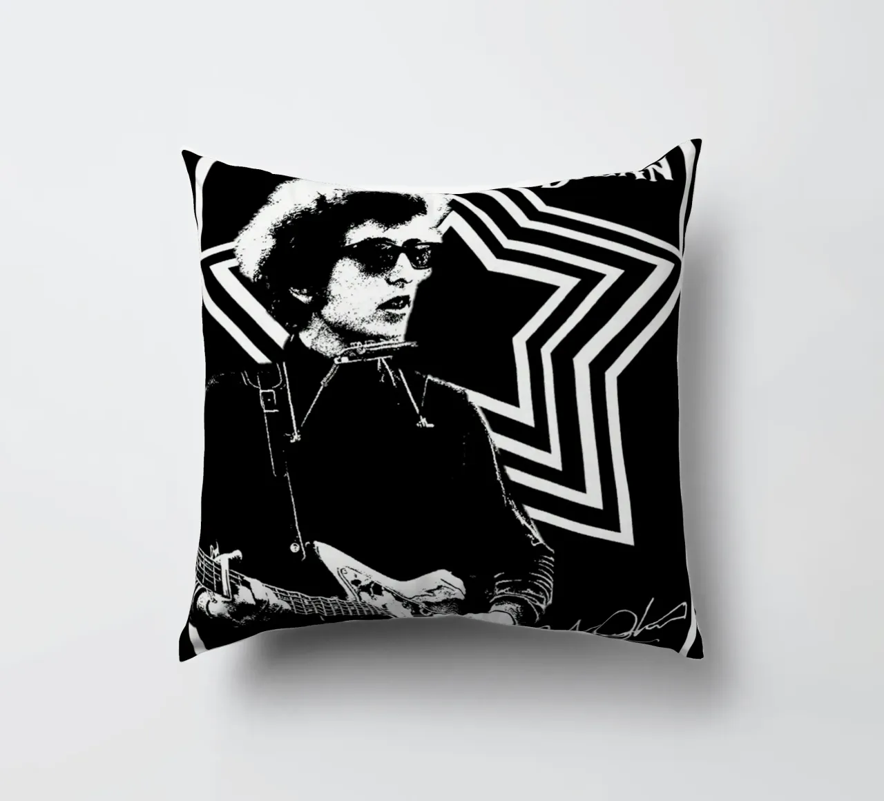 Una notte con Bob Dylan cuscino da xerico