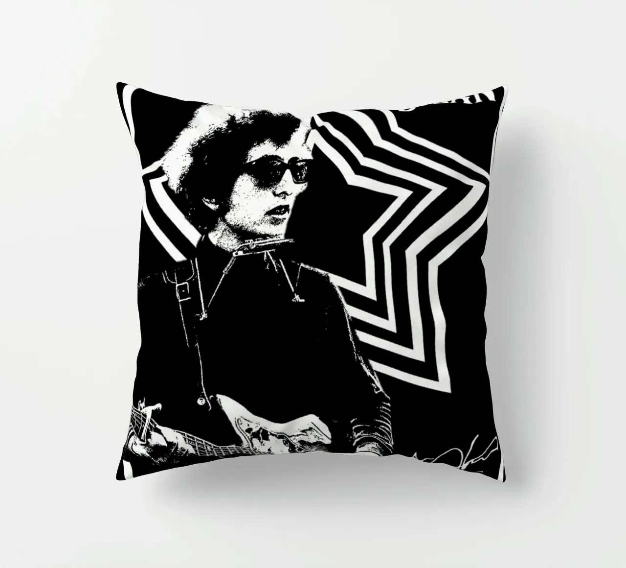 Una notte con Bob Dylan cuscino da xerico