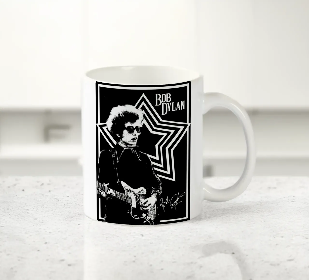 Una notte con Bob Dylan tazza in ceramica da xerico