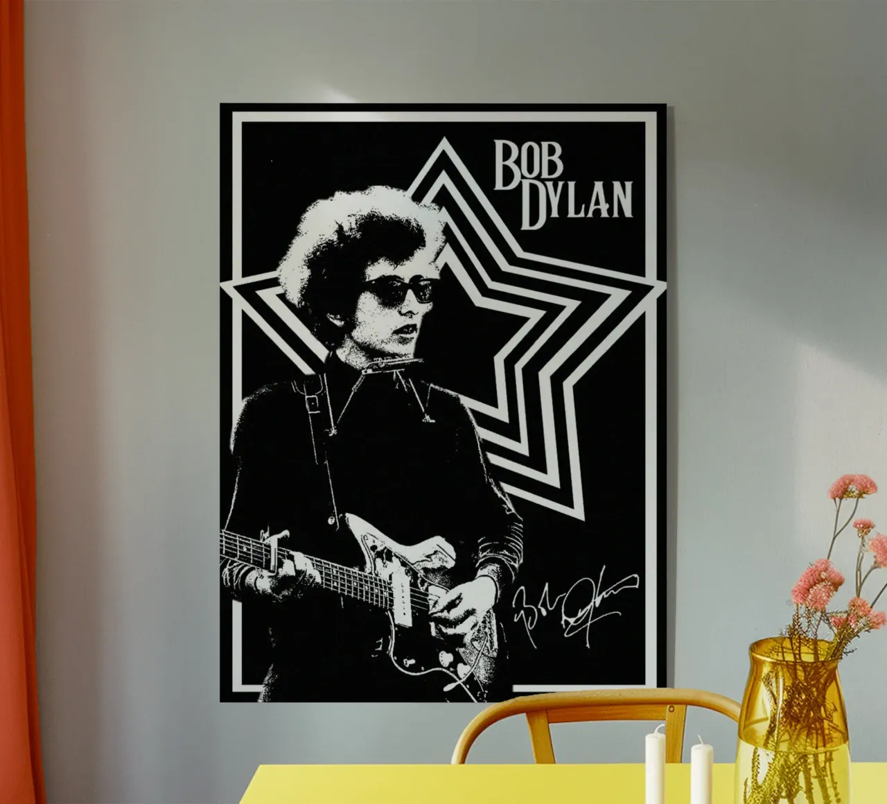 Una notte con Bob Dylan plexiglass da xerico
