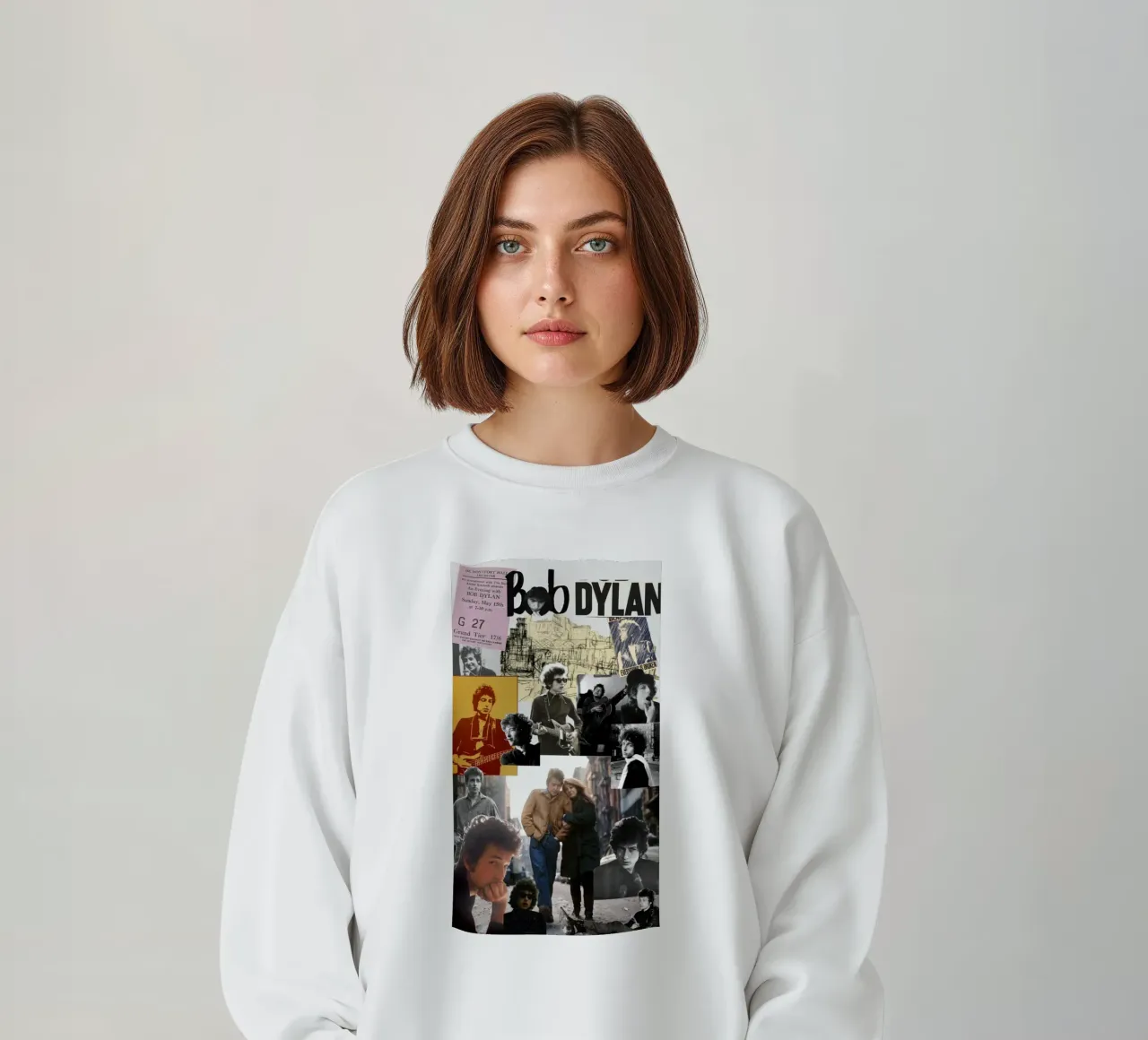 Bob Dylan dal vivo in concerto felpa da xerico