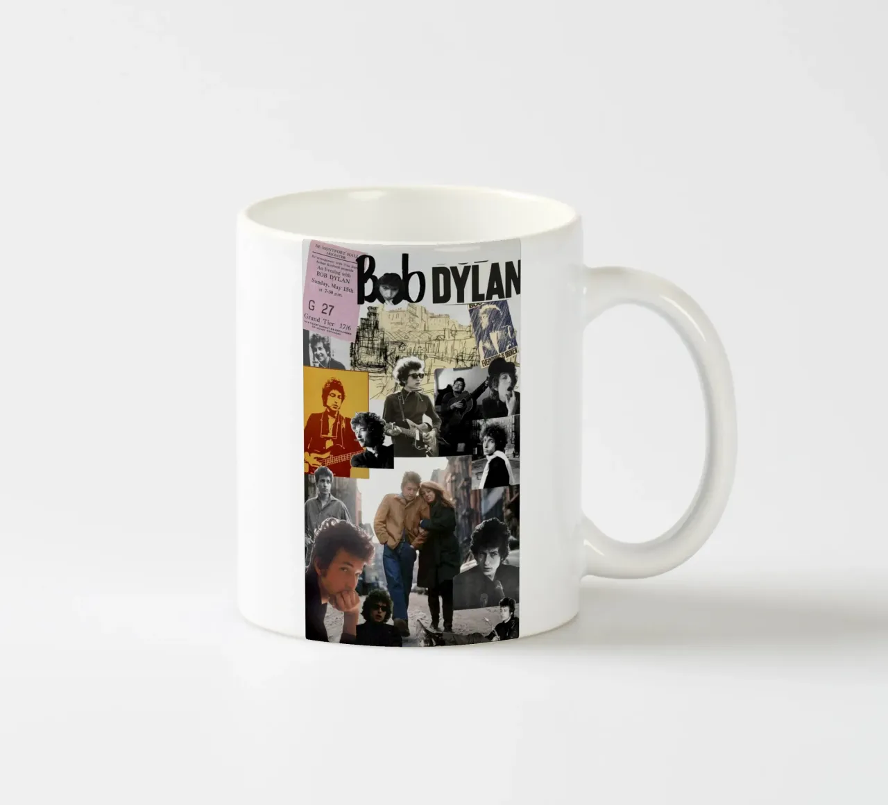 Bob Dylan dal vivo in concerto tazza in ceramica da xerico
