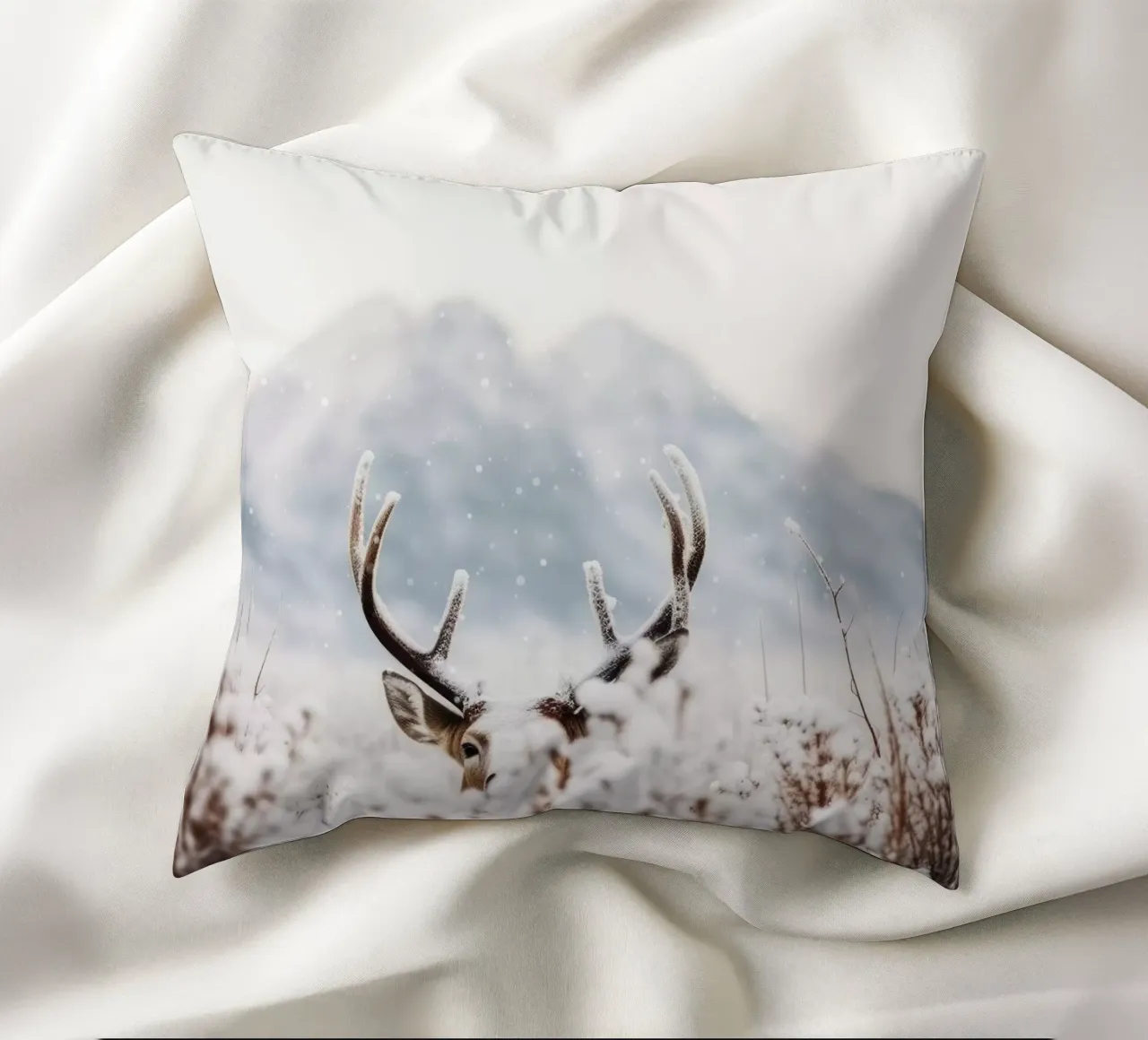 Shy Deer cuscino da treechild