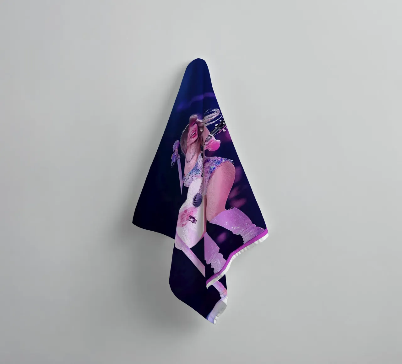 Taylor Swift and the Art of Storytelling Through Song towel by dfgtfdt