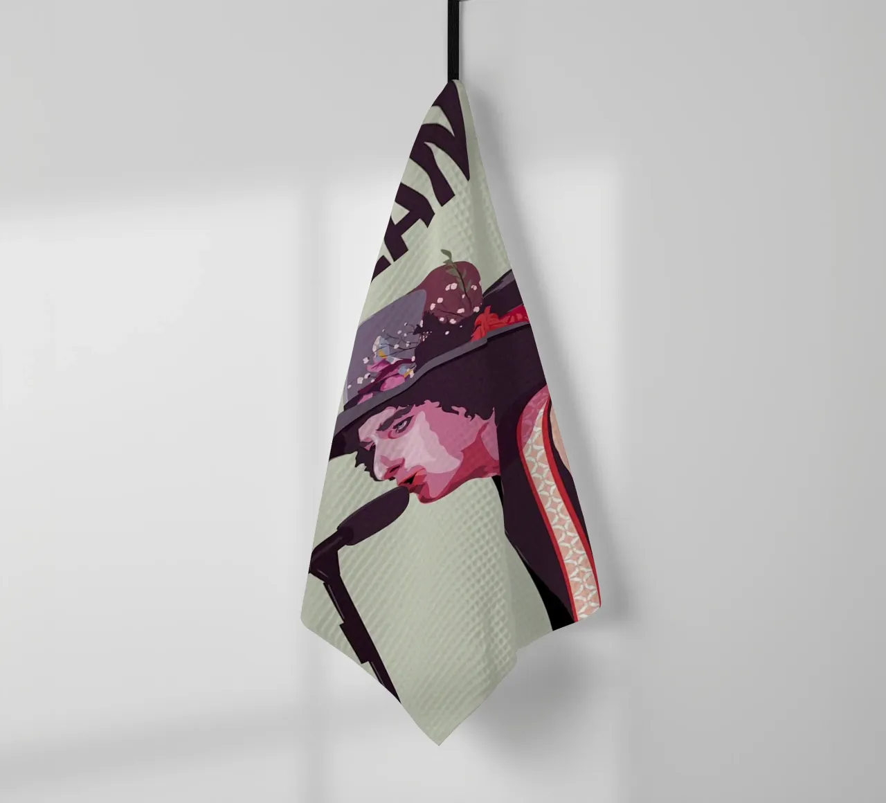 Harmonie sur une route poussiéreuse torchon de xerico