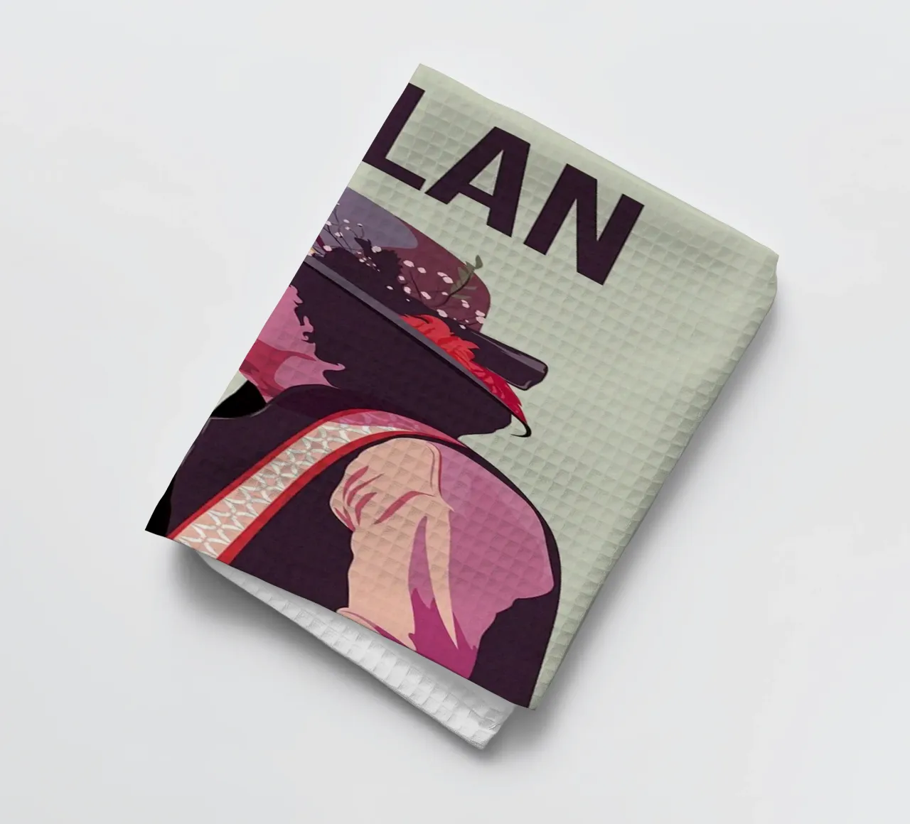 Harmonie sur une route poussiéreuse torchon de xerico