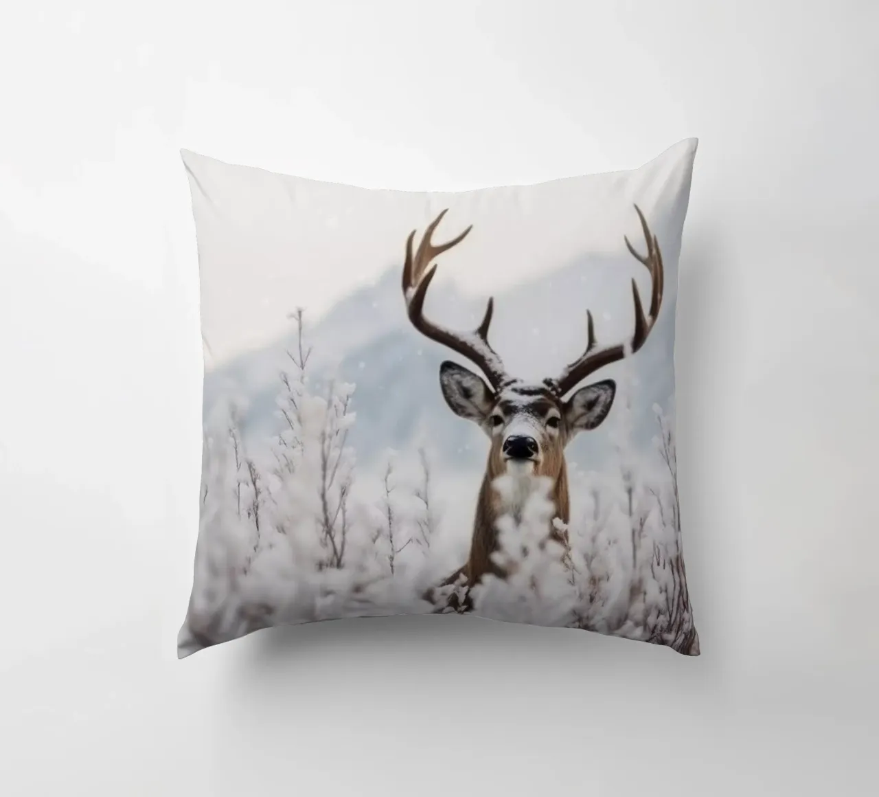 Curious Deer cuscino da treechild