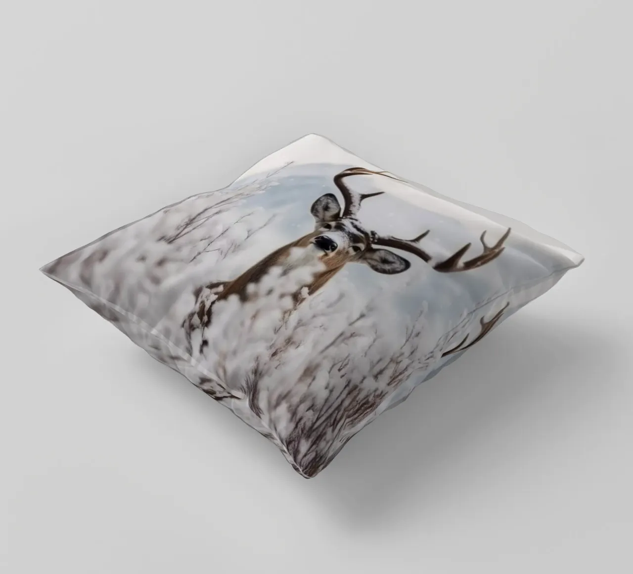 Curious Deer cuscino da treechild