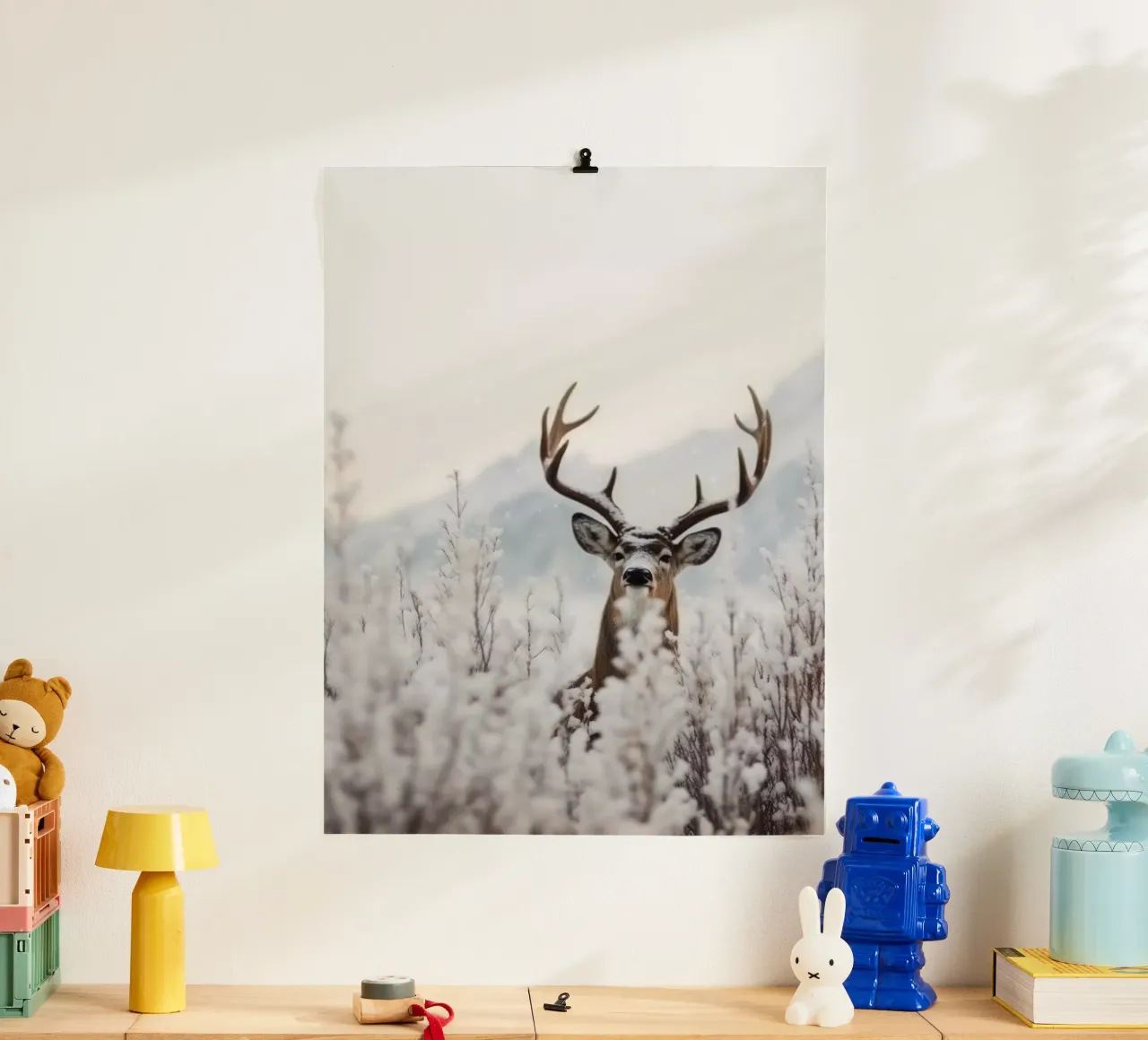 Curious Deer poster da treechild