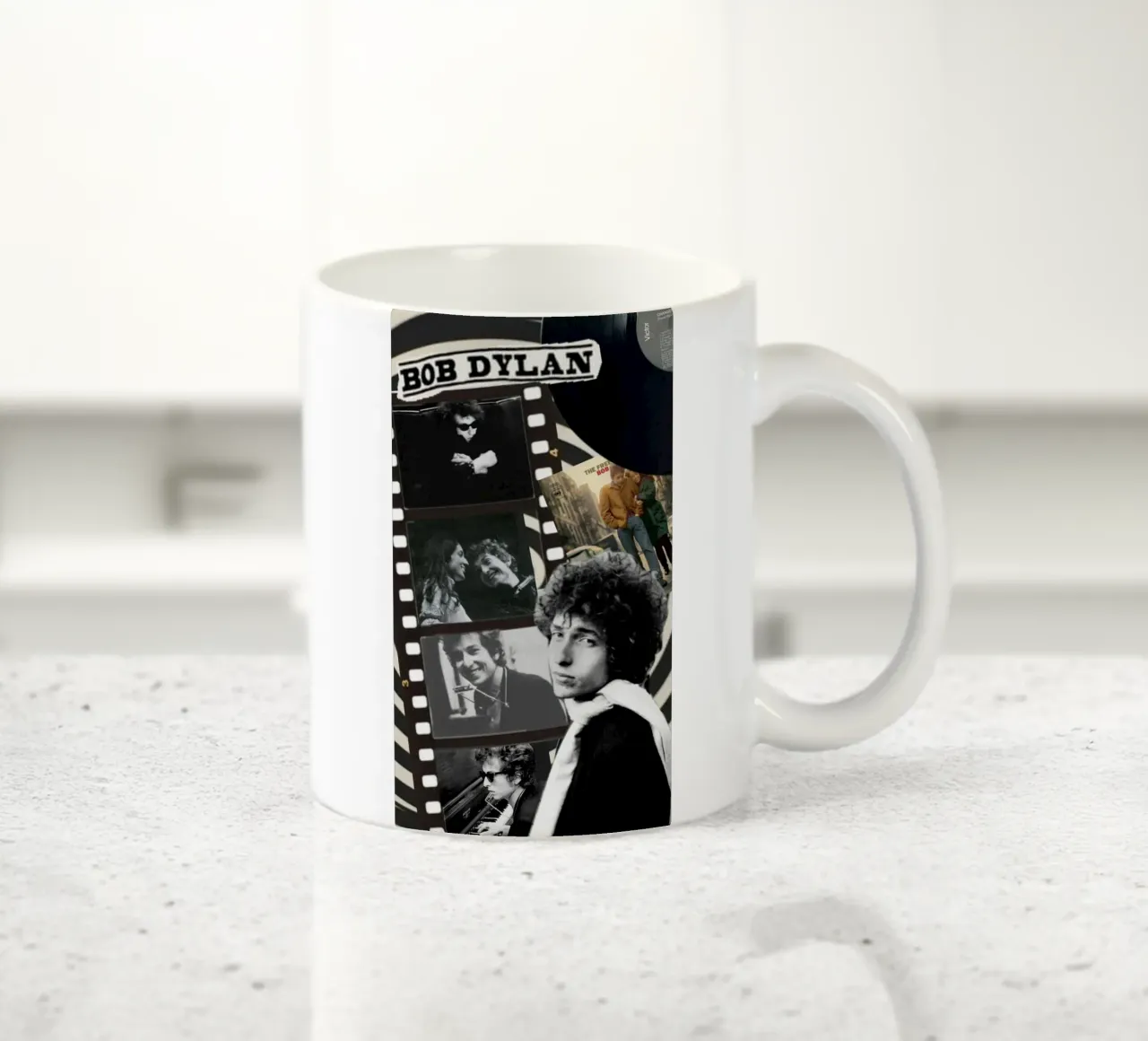 Cronache di Bob Dylan dal vivo tazza in ceramica da xerico