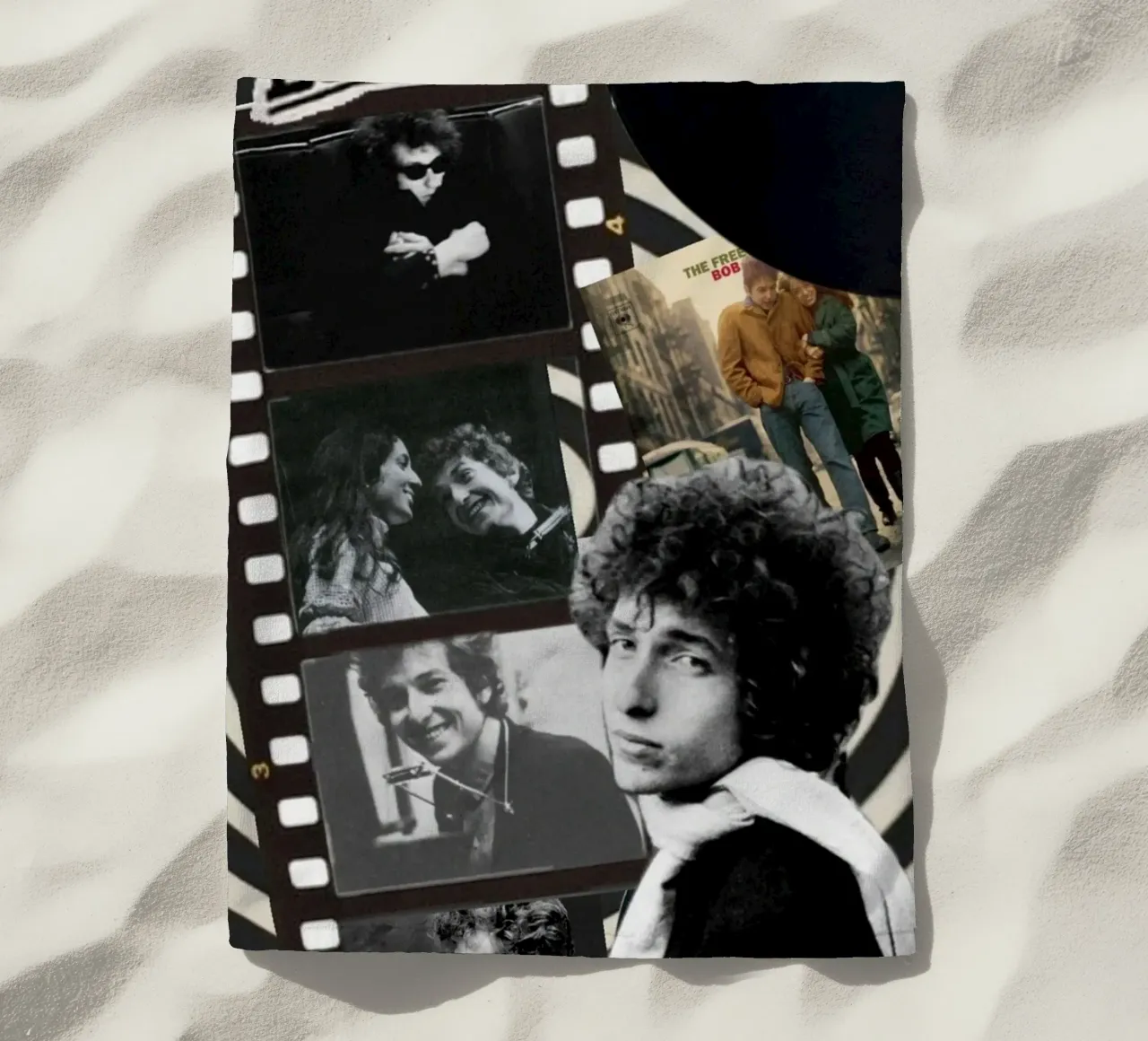 Cronache di Bob Dylan dal vivo telo mare da xerico