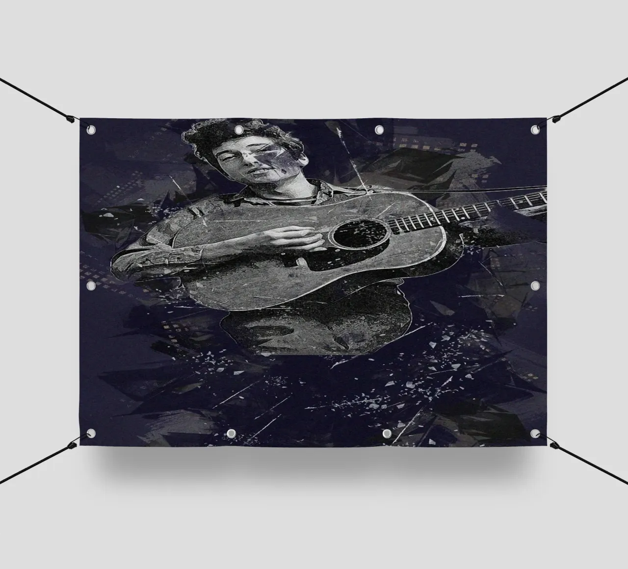 Ballate di Bob Dylan telo in pvc da xerico