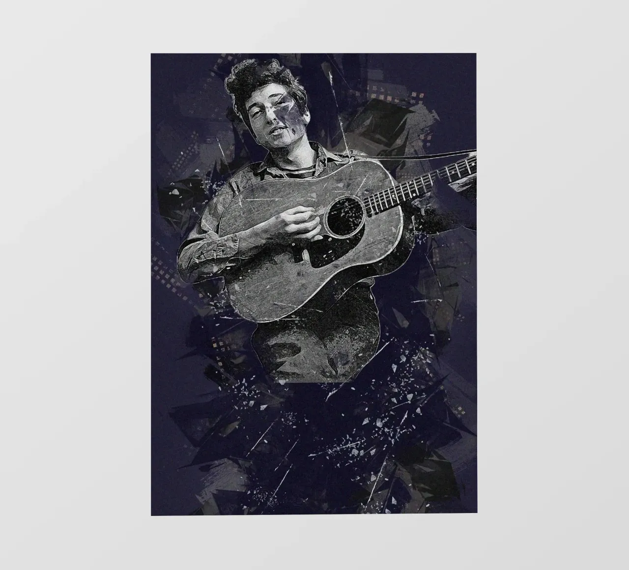 Ballate di Bob Dylan telo in pvc da xerico