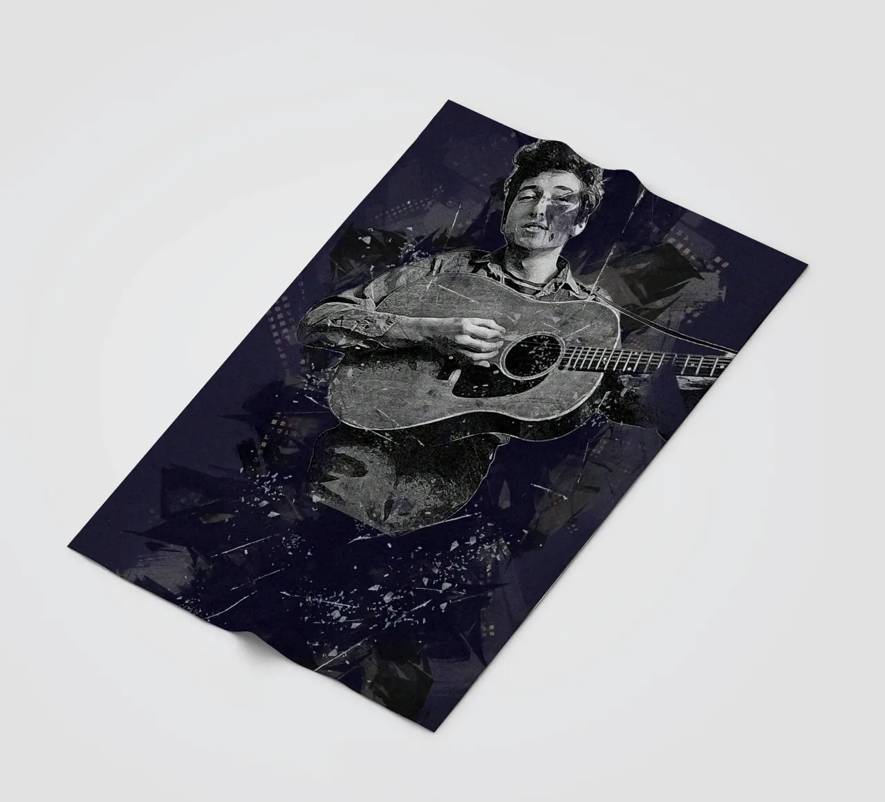 Ballate di Bob Dylan coperta in pile da xerico