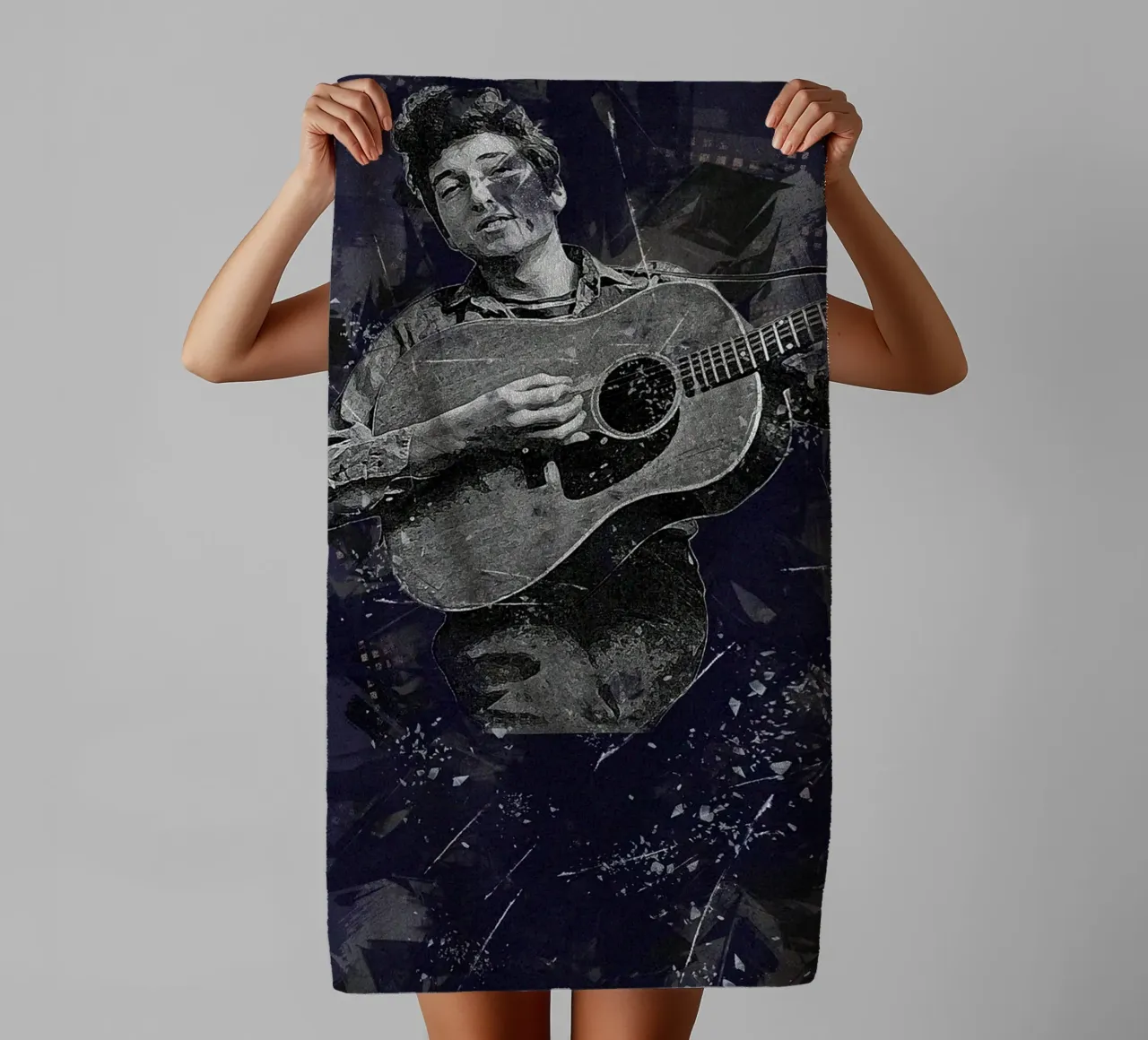 Ballate di Bob Dylan asciugamano da bagno da xerico