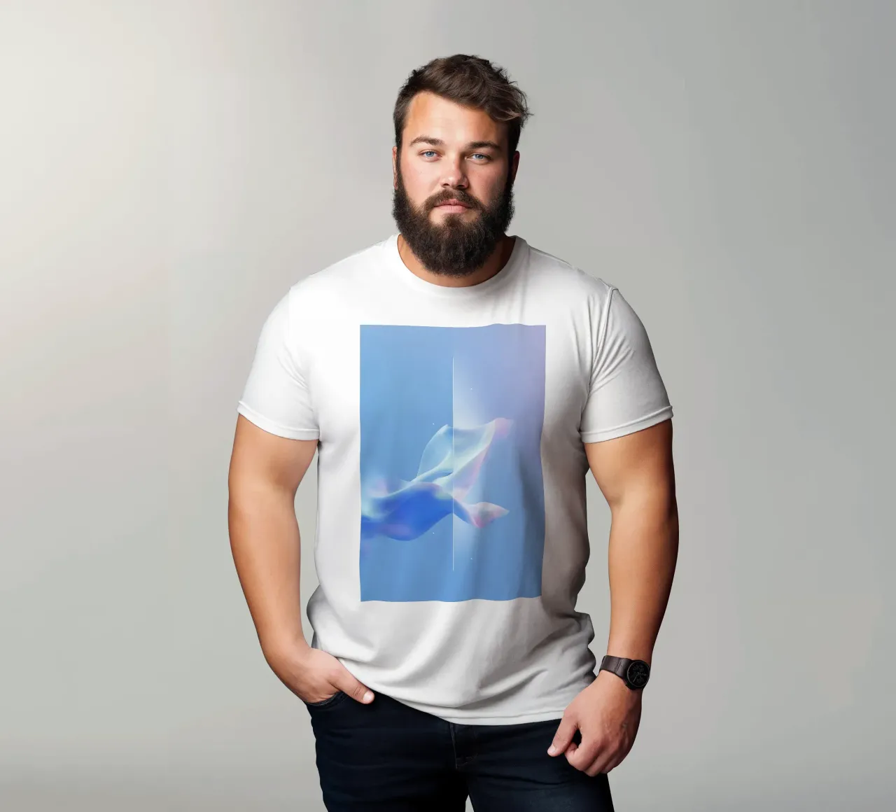 Silk line t-shirt da LeDieg