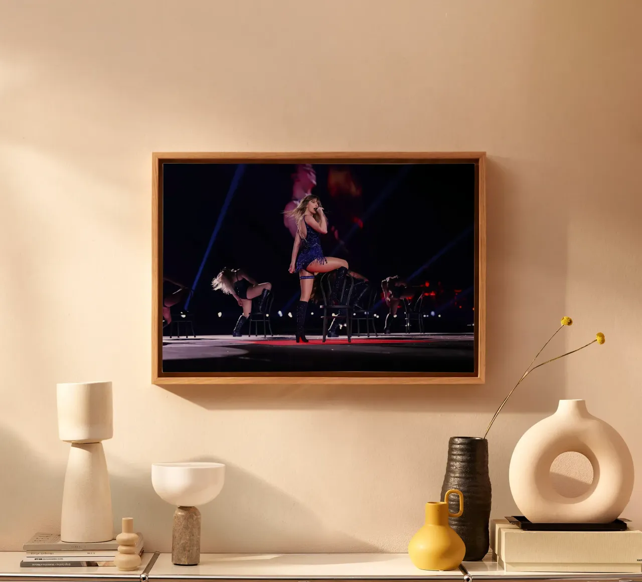 Taylor Swift è una cantautrice americana nota per il suo tela con Cornice a cassetta da dfgtfdt