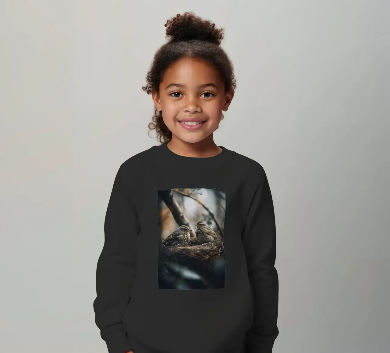 Two In The Nest felpa bambino da treechild