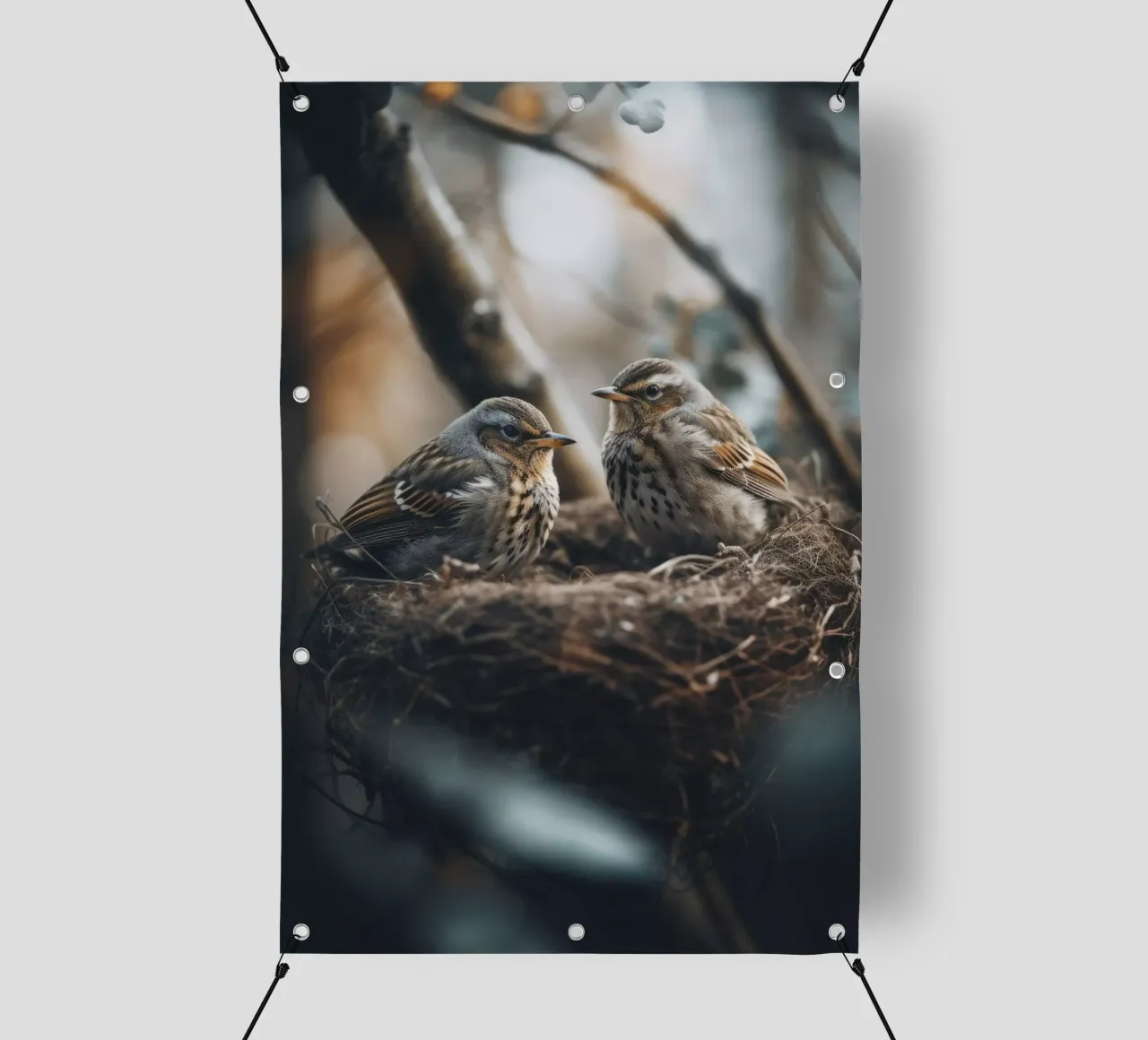 Two In The Nest telo in pvc da treechild