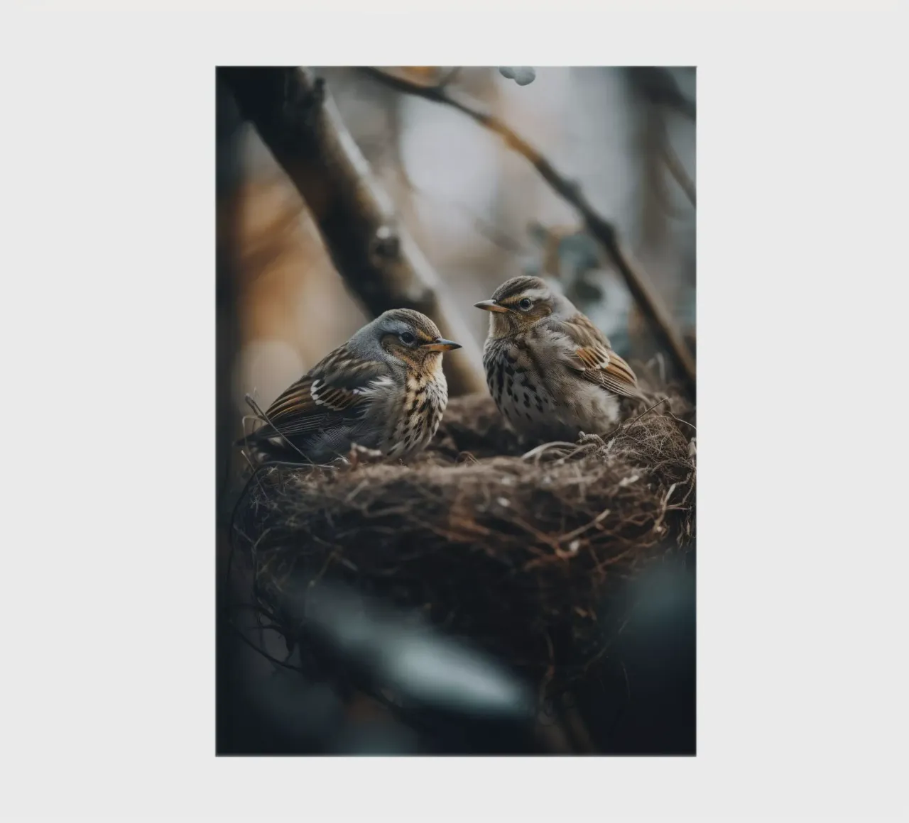 Two In The Nest notebook by treechild