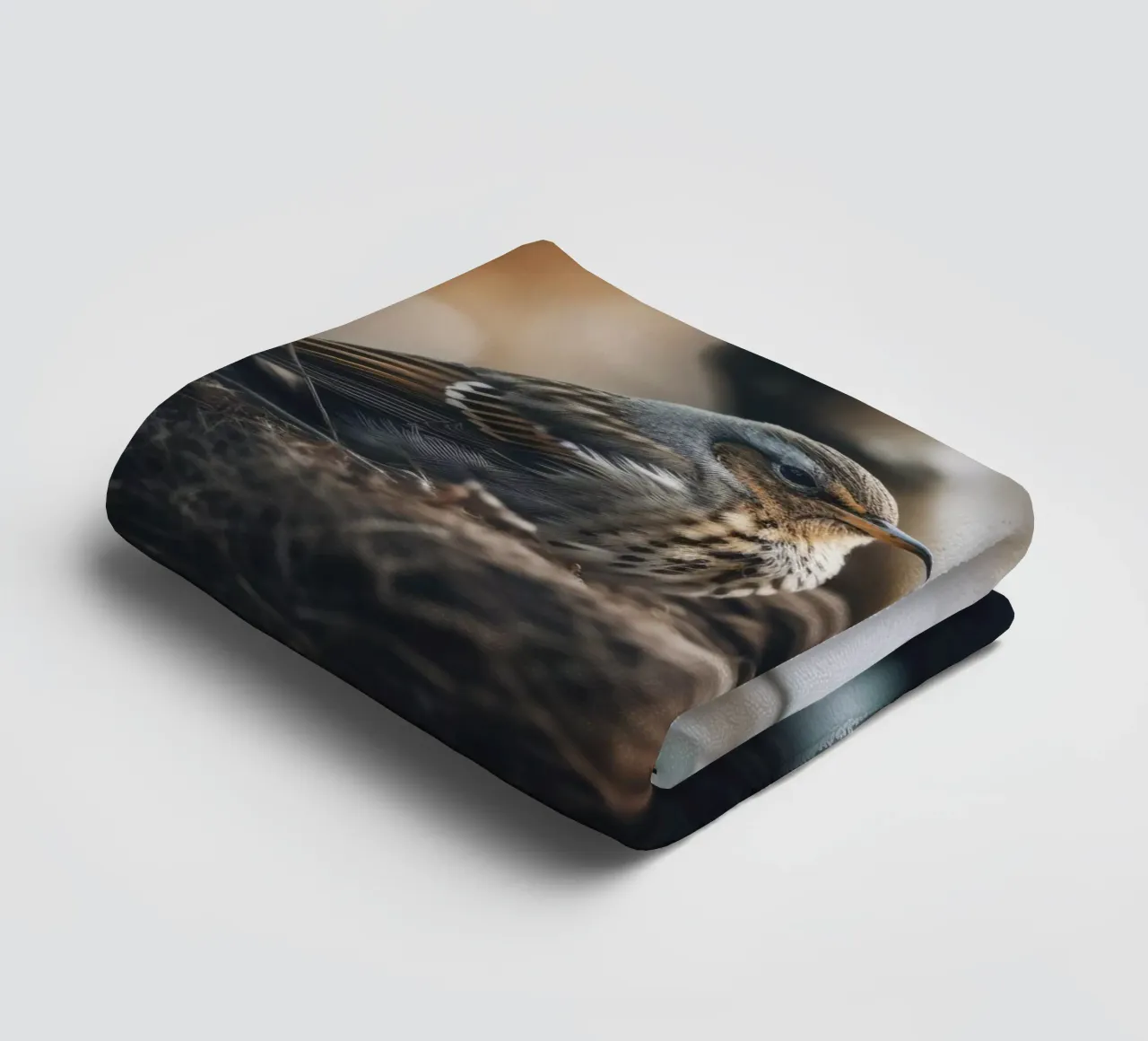 Two In The Nest asciugamano da bagno da treechild