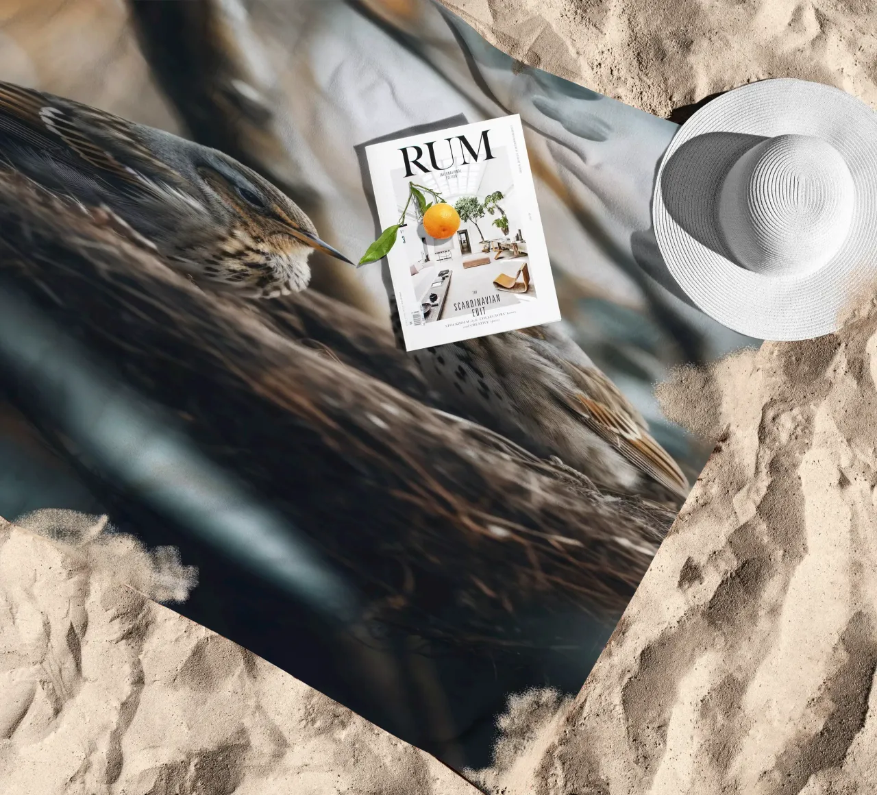 Two In The Nest telo mare da treechild