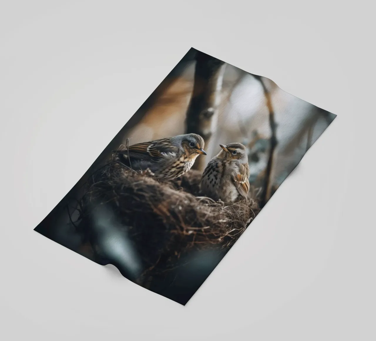 Two In The Nest telo mare da treechild