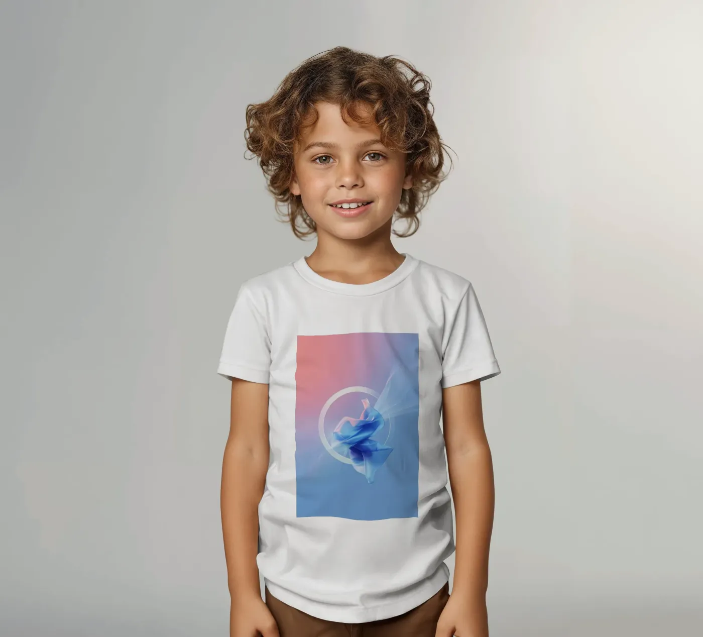 Silk circle t-shirt bambini da LeDieg